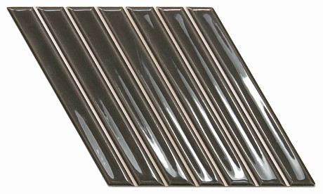 Керамическая плитка Spike Bars A Ebony 15x25,9