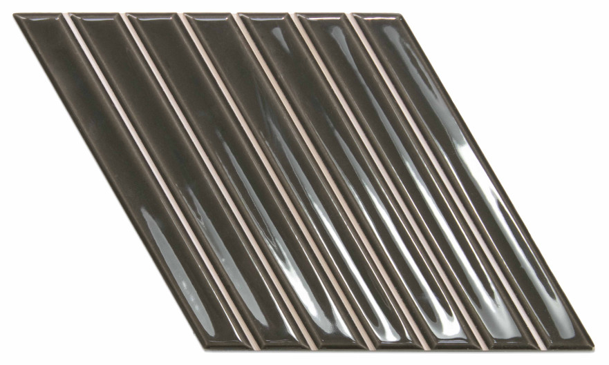 Керамическая плитка Spike Bars A Ebony 15x25,9 135017