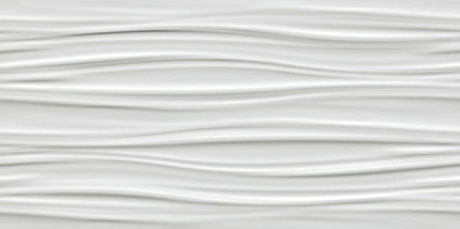 Керамическая плитка 3D Ribbon White Matt 40x80