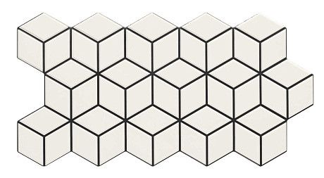 Керамогранит Rhombus Snow (26.5x51)