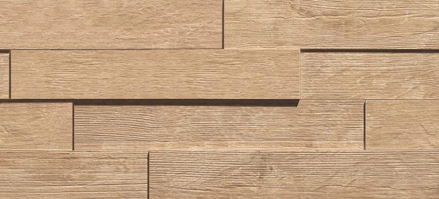 Мозаика Axi Golden Oak Brick 3D (20x44) AMWB AMWB