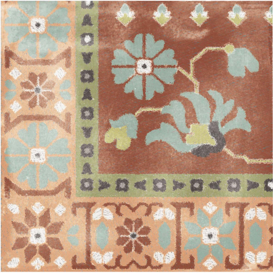 Керамогранит Play Carpet mix multicolor PF60003351 (20x20) PF60003351