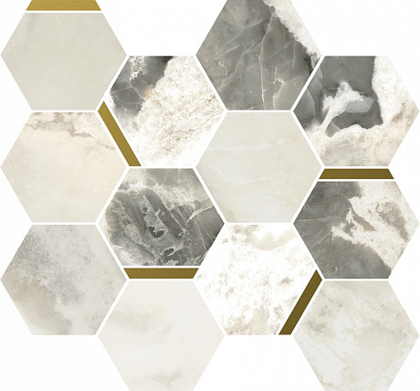 Мозаика Stellaris Dover Light Mosaico Chic (36.8x26.9) 620110000227