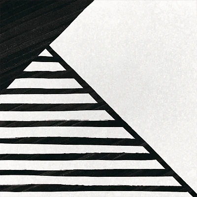 Керамогранит Caprice Origami B&W (20x20)
