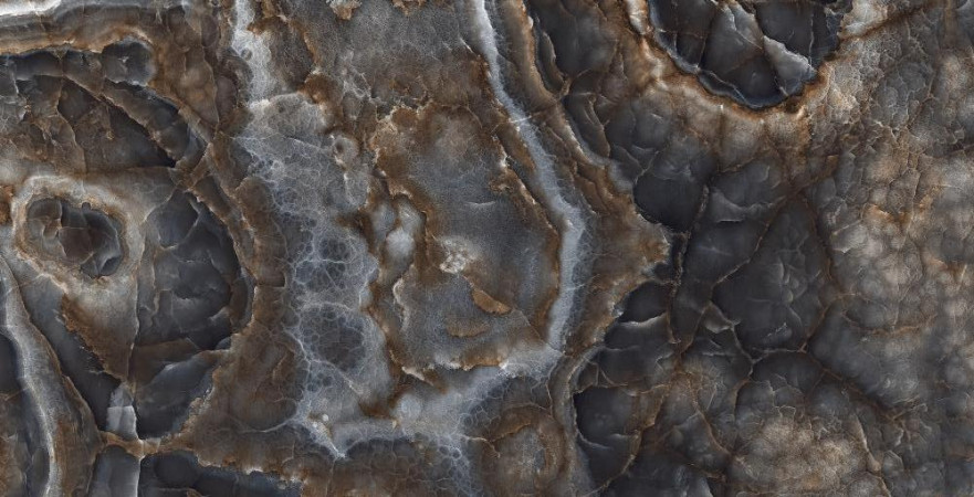 Керамогранит ICE ONYX BLACK HIGH GLOSSY (х) (60x120) BZ75840 BZ75840