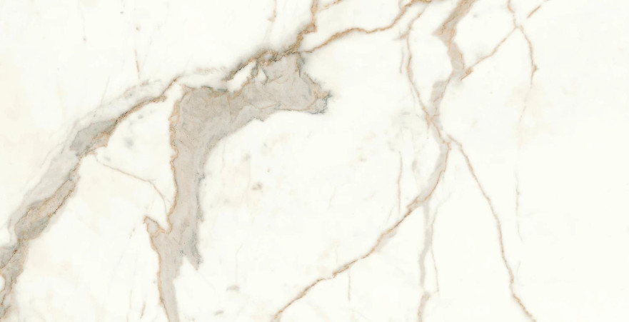 Керамогранит Marvel Calacatta Prestigio Lapp. (37.5x75) A4RM A4RM