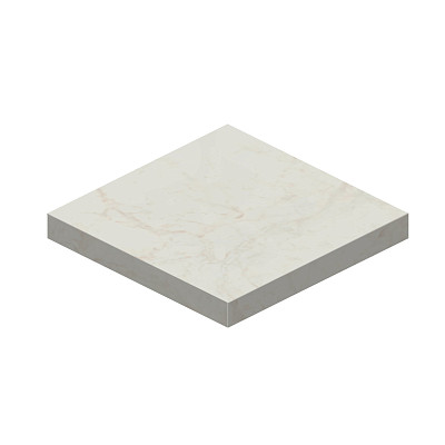 Ступень Marvel Calacatta Delicato Scalino Angolare (33x33) A547