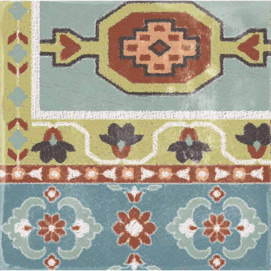 Керамогранит Play Carpet mix multicolor PF60003351 (20x20) PF60003351