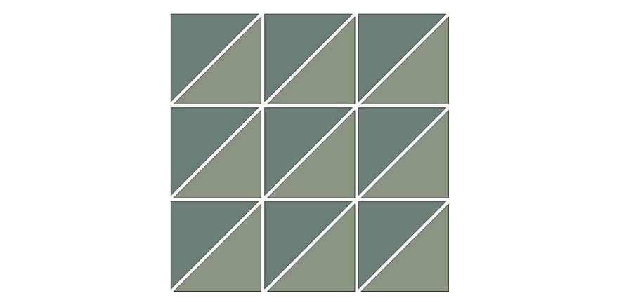 Мозаика MELBOURNE GREEN SHEET (30x30)