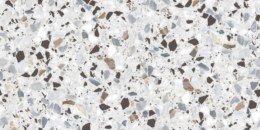Керамогранит 2550 Terrazzo White NTT99606M (600x1200) NTT99606M