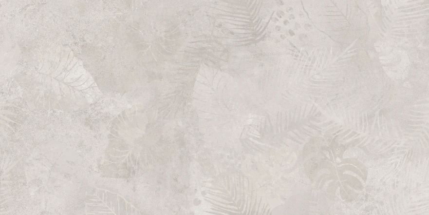 Керамогранит State листья серый ректификат (44,8x89,8) 16885 16885