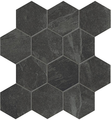 Мозаика Gentle stone black esagona mix GSTEM70 (35x37.5)