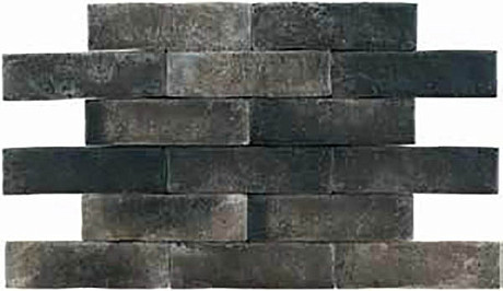Керамогранит Brickwall Grafito (7x28)