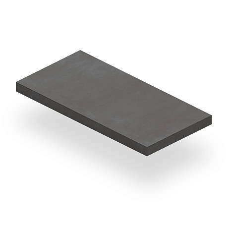 Ступень угловая левая Rinascente Smoke ScalinoAngolareSX 620070802244 (33x80)