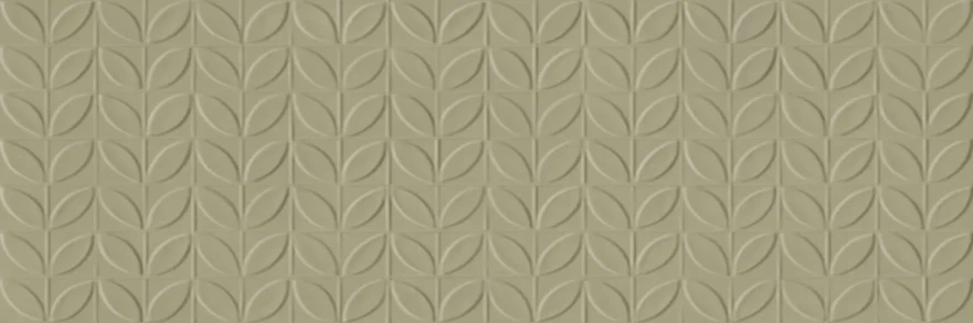 Керамическая плитка RA6N Vida Struttura Foglia 3D Verde Rett 30x90 RA6N