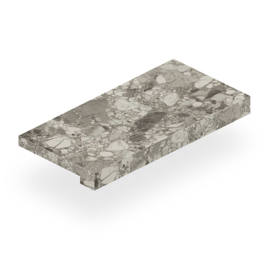 Ступень фронтальная Forte Dei Marmi Ceppo Ap. Pearl Scal. Front.(33x160) 620070002397