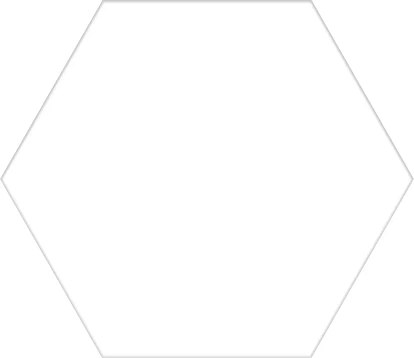 Basic White Hex25 (25x22)