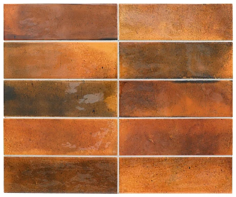 Керамическая плитка Hanoi Burnt Red (6.5x20) 30038