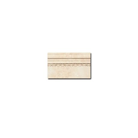 Бордюр Iris Ceramica Bellagio Alzata Gemme Crema (15x25) 756070