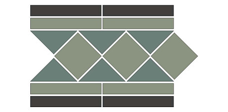 Бордюр MELBOURNE GREEN BORDER 28x20.1 (28x20.1)