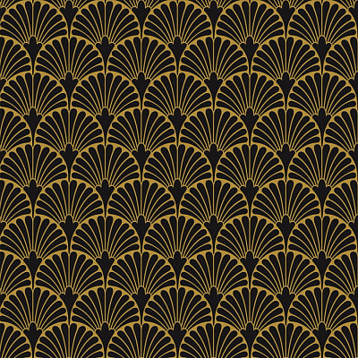 Керамогранит Art-Deco Black Manhattan Natural (29.75x29.75) 4-118-2