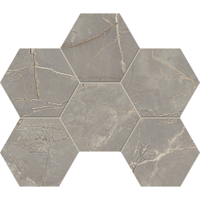 Мозаика BR03 Hexagon (25x28,5) полиров.