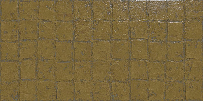 Керамическая плитка Abstra Ocre Blocks Shiny 50x100