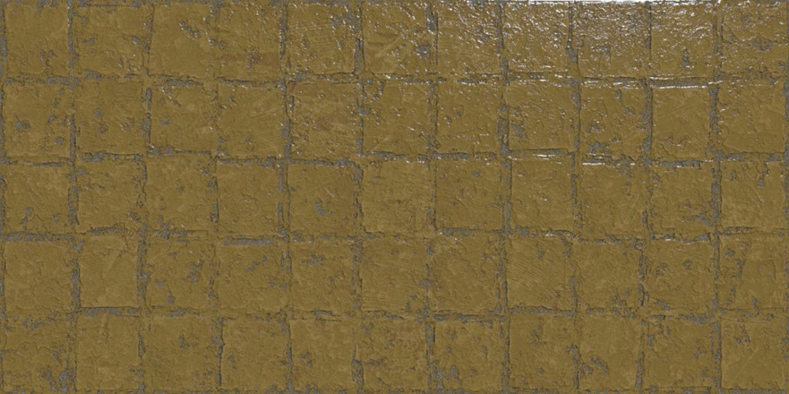 Керамическая плитка Abstra Ocre Blocks Shiny 50x100 4-142-3