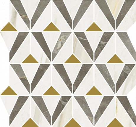 Мозаика Stellaris Grey Mosaico Orpheus (31.50x33.80) 600110000976