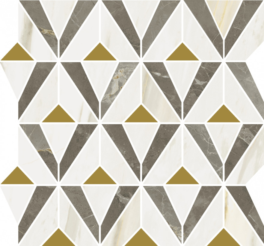 Мозаика Stellaris Grey Mosaico Orpheus (31.50x33.80) 600110000976 600110000976