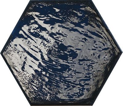 Керамогранит Rain Blue Hex 19,8*22,8
