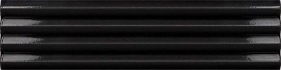 Керамическая плитка Costa Nova BLACK PRAIA GLOSSY(5x20) 28468