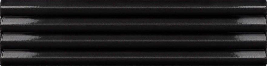 Керамическая плитка Costa Nova BLACK PRAIA GLOSSY(5x20) 28468 28468