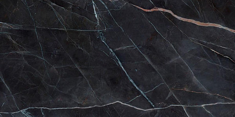 Керамогранит Charm Experience Calacatta black sq. Lappato (120x60) CH03BAL
