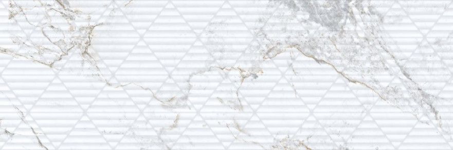 Декор 9547 Iguazu White Relieve (30х90) PCD000047