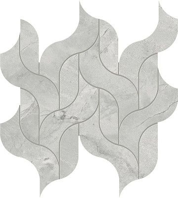 Мозаика Marvel Grey Cloud Mosaico Waterfall Lappato (27.7x30.5) AF8U