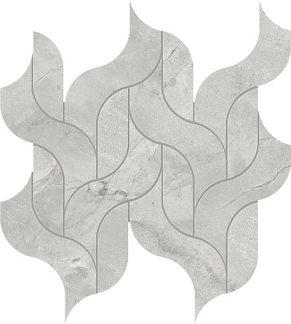 Мозаика Marvel Grey Cloud Mosaico Waterfall Lappato (27.7x30.5) AF8U