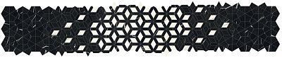 Мозаика Marvel Meraviglia Black Origin Diamond Lapp. AJQ8 (46.6x284.6)