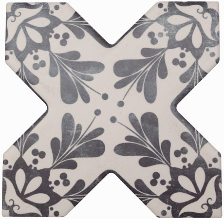 Керамогранит BECOLORS CROSSDEC. STENCIL NAVY (13.25x13.25) CV67395