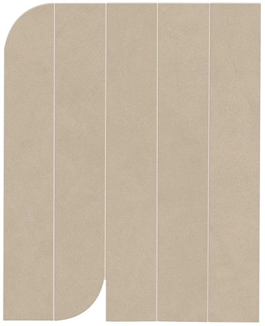 Мозаика Boost Natural Ash Mosaico Piano (40.5x50) AHHF