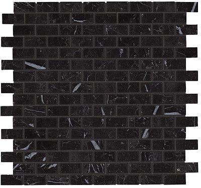 Мозаика Marvel Nero M. Mosaico Lapp. Burattato (29.8X29.8) AS35