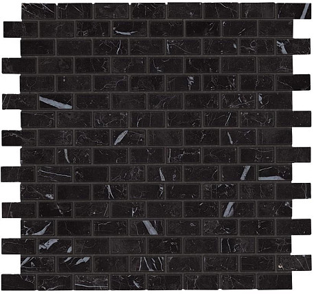 Мозаика Marvel Nero M. Mosaico Lapp. Burattato (29.8X29.8) AS35