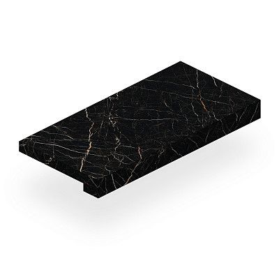 Ступень фронтальная Allure Imperial Black Scalino Front. Lp 620070001330 (33x120)