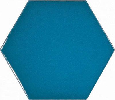 Керамическая плитка Scale Hexagon Electric Blue (10.7x12.4) 23836