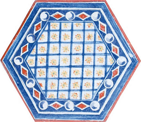 Декор Hexatile Basilica 1 (17.5x20)