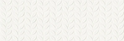 Керамическая плитка RA6J Vida Struttura Foglia 3D Bianco Rett 30x90