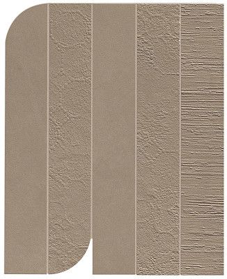 Мозаика Boost Natural Ecru Mosaico Piano Mix (40.5x50) AHHJ