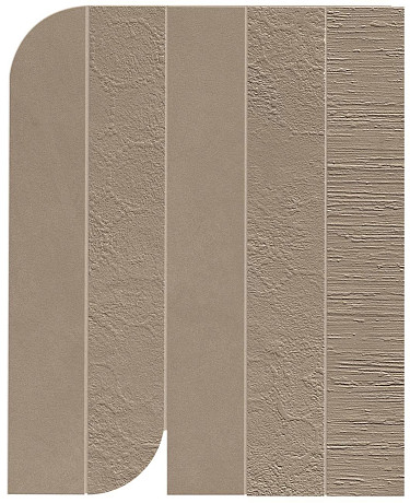 Мозаика Boost Natural Ecru Mosaico Piano Mix (40.5x50) AHHJ