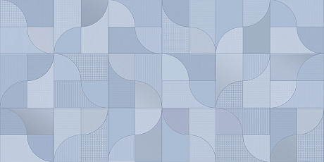 Декор 31.5*63 COLORES GEOMETRICO CELESTE (31.5x63)