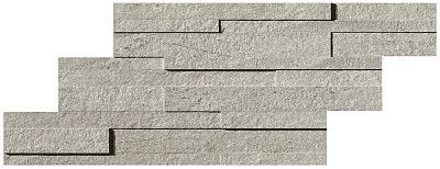 Мозаика Klif Silver Brick 3D (28x55) AN7L